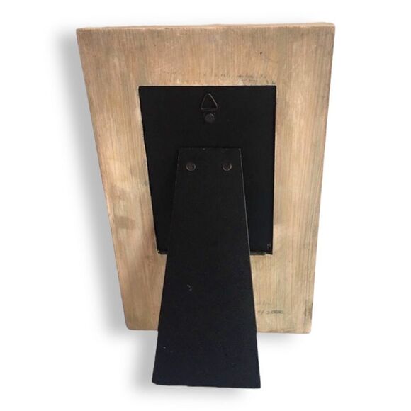 Original Hand Crafted Mosaic Tile Tabletop Picture Frame Artist Signed - Picture 3 of 11